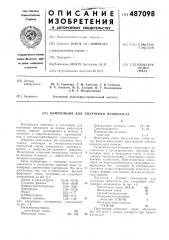 Композиция для получения пенопласта (патент 487098)