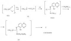 Способ получения 5-бром-6-[(2-имидазолин-2-ил)амино]хиноксалина l-тартрата (патент 2285003)