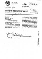 Приспособление в.п.бударина для ловли рыбы (патент 1797810)
