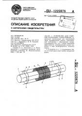 Устройство для гашения колебаний трубопровода (патент 1225978)