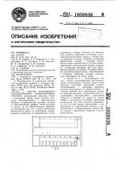 Способ подземного складирования солешламовых отходов (патент 1058836)