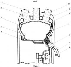 Шина колеса транспортного средства с регулируемым коэффициентом сцепления (патент 2363593)