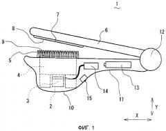 Ультразвуковое устройство для укладки волос (патент 2407412)