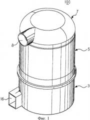 Циклонный сепаратор для пылесоса (патент 2360591)