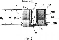 Протектор, содержащий скульптурные элементы, покрытые соединением пропитанных волокон (патент 2614375)