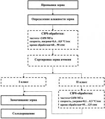 Способ обработки зерна ячменя пивоваренных сортов при производстве солода (патент 2562152)