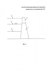 Способ оптимизации режима регулирования уровня воды в водохранилище гэс (патент 2610306)