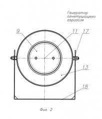 Генератор огнетушащего аэрозоля (патент 2596973)