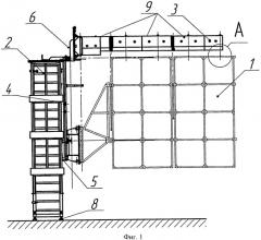 Стенд раскрытия панелей солнечной батареи (патент 2483991)