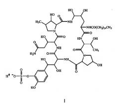 Способ очистки циклопептидных соединений или их солей (патент 2538274)