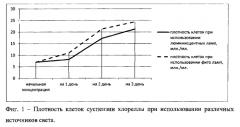 Способ выращивания хлореллы (патент 2558300)