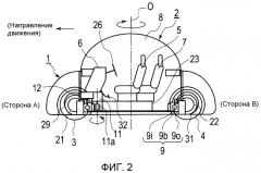 Тормозное оборудование транспортного средства с сиденьем водителя, направление которого является изменяемым (патент 2493984)