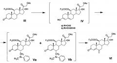Способ получения 6-дегидро-6-метилгидрокортизона или его эфиров из 21-ацетата гидрокортизона (патент 2663893)