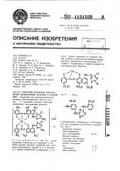 Смесовой краситель для крашения целлюлозных волокон в черный цвет (патент 1151559)