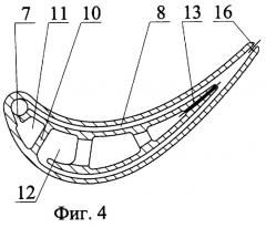 Охлаждаемая лопатка турбомашины (варианты) (патент 2247838)