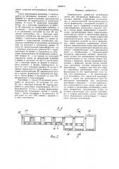 Горизонтально замкнутая конвейерная линия для вертикально формуемых строительных изделий (патент 1433812)