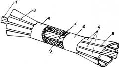 Устройство для сброса гололедных отложений с проводов (патент 2504060)