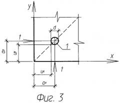 Способ определения огнестойкости растянутых элементов железобетонных конструкций здания (патент 2282848)