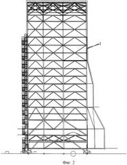 Мобильная башня обслуживания (варианты) (патент 2332335)