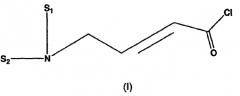 Синтез 4-амино-2-бутеноилхлоридов и их использование при получении 3-цианохинолинов (патент 2345984)