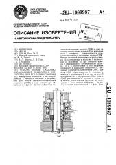 Способ подачи смазочно-охлаждающей жидкости (сож) и устройство для его осуществления (патент 1389987)