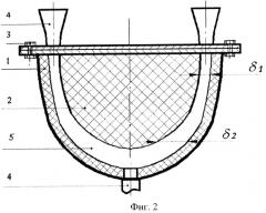 Комплект для формования крупногабаритных сложнопрофильных керамических заготовок (патент 2359939)