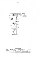 Гидропривод срезающего устройства лесозаготовительной машины (патент 290743)