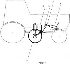 Устройство - цилиндроприжимной механизм для распределения собственной нагрузки с передней оси колесного трактора на дополнительно установленный движитель (патент 2480343)