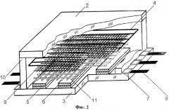 Вакуумный катодолюминесцентный дисплей (патент 2265911)