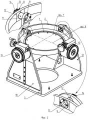 Способ устранения зазоров и выставки осей в устройстве поворотном двухосном (патент 2474789)