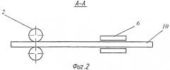 Устройство для обкатывания ребер панелей с регулируемой нагрузкой (патент 2478032)