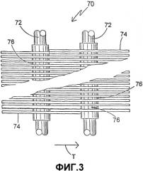 Способ образования множества слоев, предназначенный для изготовления высокопрочных армированных волокнами строительных цементных панелей (патент 2359821)