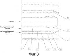 Сопло горелки и угольный газогенератор (патент 2557814)
