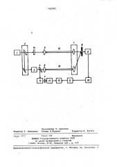 Измеритель степени когерентности излучения лазера (патент 1427971)