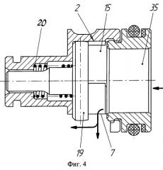 Клапан обратный гидравлический с плоским тарельчатым затвором модульного исполнения для встроенного монтажа (патент 2250405)