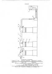 Пневматический распределитель волокнистого материала по группе параллельно работающих текстильных машин (патент 503944)