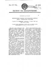 Двухлопастной водяной или воздушный гребной винт с поворотными лопастями (патент 6065)