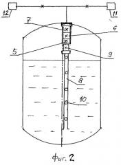 Способ контроля уровня расположения поверхности жидких компонентов топлива в баках ракет-носителей и система для его осуществления (патент 2513632)