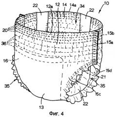 Предмет одежды одноразового использования (патент 2389458)