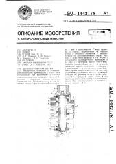 Цилиндрическая щетка (патент 1442178)