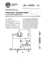 Устройство для управления температурным режимом индукционной печи (патент 1282097)