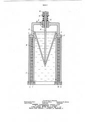 Погружной индукционный нагревательжидкой среды (патент 843317)
