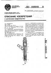Форсунка (патент 1059243)