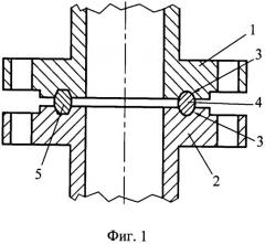 Уплотнение разъемного соединения (патент 2489633)