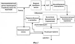 Способ динамической биометрической аутентификации личности по особенностям почерка (патент 2541131)