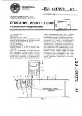 Бумагорезальная машина (патент 1247272)