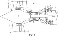 Статор газотурбинного двигателя и газотурбинный двигатель, содержащий такой статор (патент 2486351)