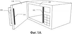 Узел дверной рамы для микроволновой печи, а также способ и устройство для управления узлом дверной рамы (патент 2661933)