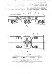 Сопряжение кузова локомотива с те-лежкой (патент 509480)