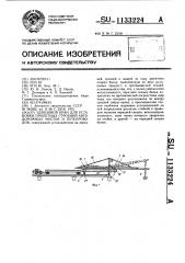 Шлюзовой кран для установки пролетных строений автодорожных мостов и путепроводов (патент 1133224)